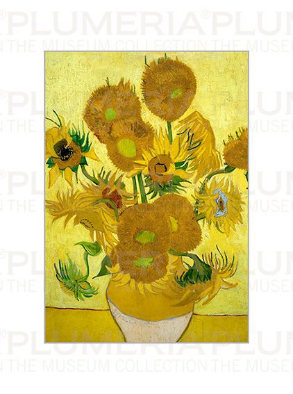 Plumeria Reprodukce obrazu The Sunflowers Vincent van Gogh