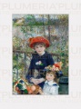 Reprodukce obrazu Two Sisters on the Terrace Pierre-Auguste Renoir