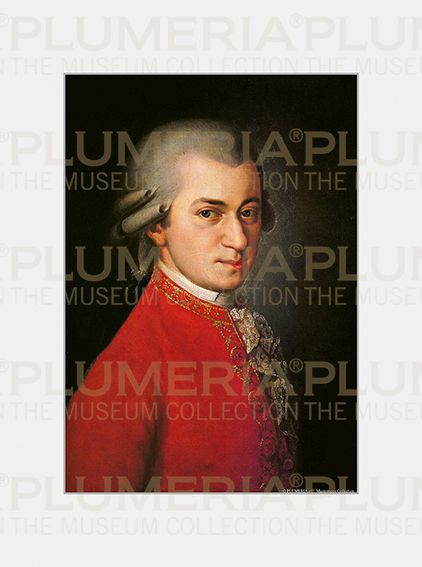 Plumeria Reprodukce obrazu Wolfgang Amadeus Mozart Barbara Krafft