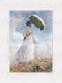 Reprodukce obrazu Women with Parasol Claude Monet