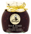 Zavařenina směs Jahoda, malina, černý a červený rybíz, Four Berry Extra Jam, 340g