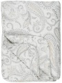 IB LAURSEN Prošívaná deka Beige Paisley 130 x 180 cm