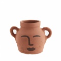 IB LAURSEN Keramická váza Clay Face, 19 cm