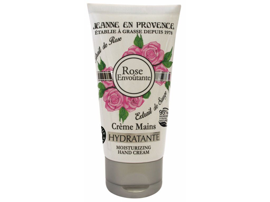 JEANNE EN PROVENCE VÝŽIVNÝ KRÉM NA RUCE - RŮŽE, 75ML