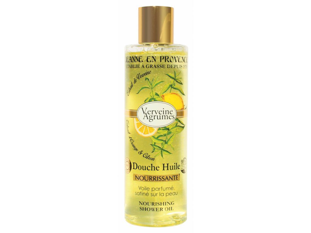 JEANNE EN PROVENCE VÝŽIVNÝ SPRCHOVÝ OLEJ - VERBENA A CITRÓN, 250ML