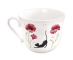 Grätz Verlag Porcelánový hrnek Cat; 0,4 l