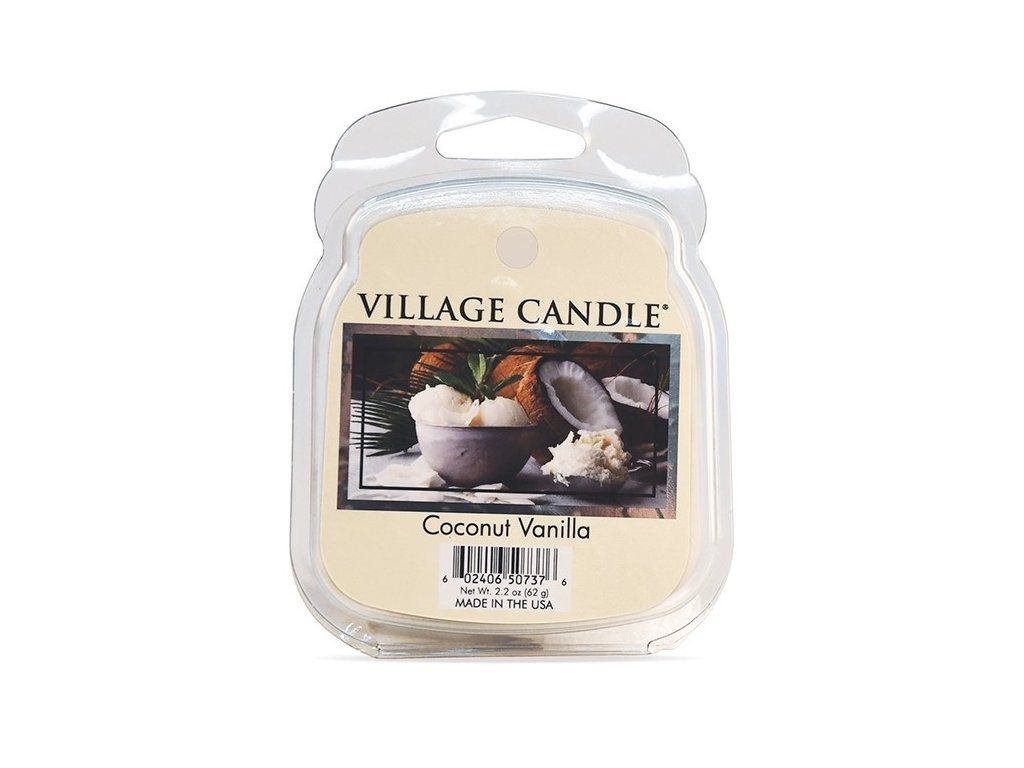 VILLAGE CANDLE VONNÝ VOSK, Coconut Vanilla 62g