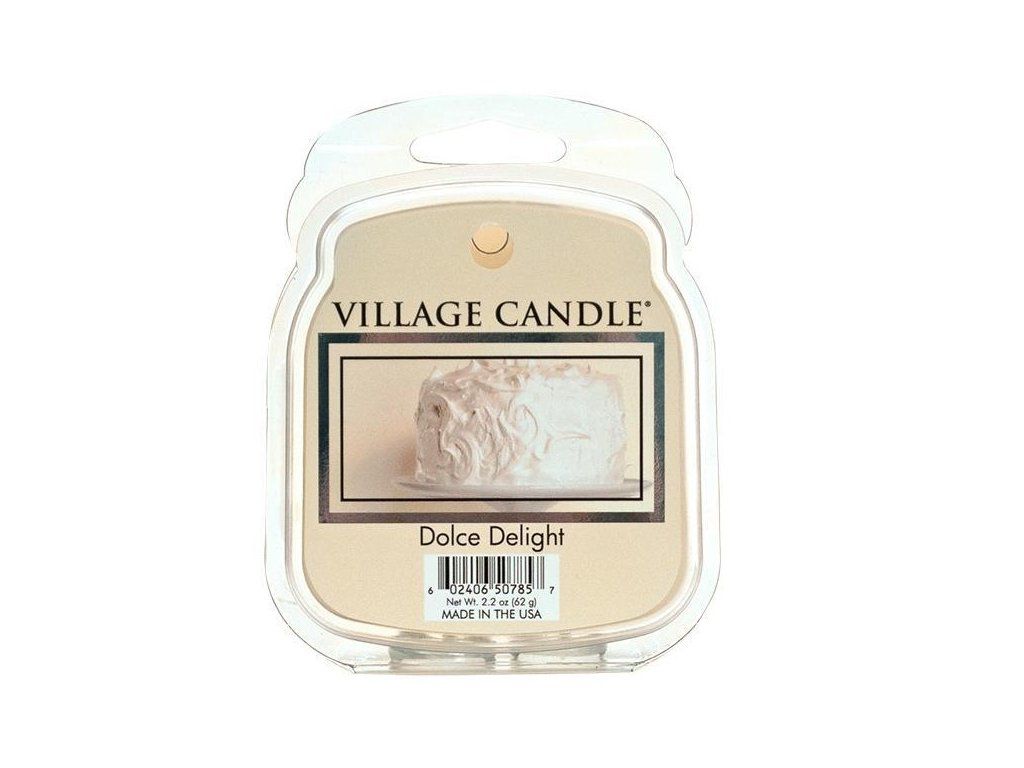 VILLAGE CANDLE VONNÝ VOSK, Sametové Potěšení - Dolce Delight 62g