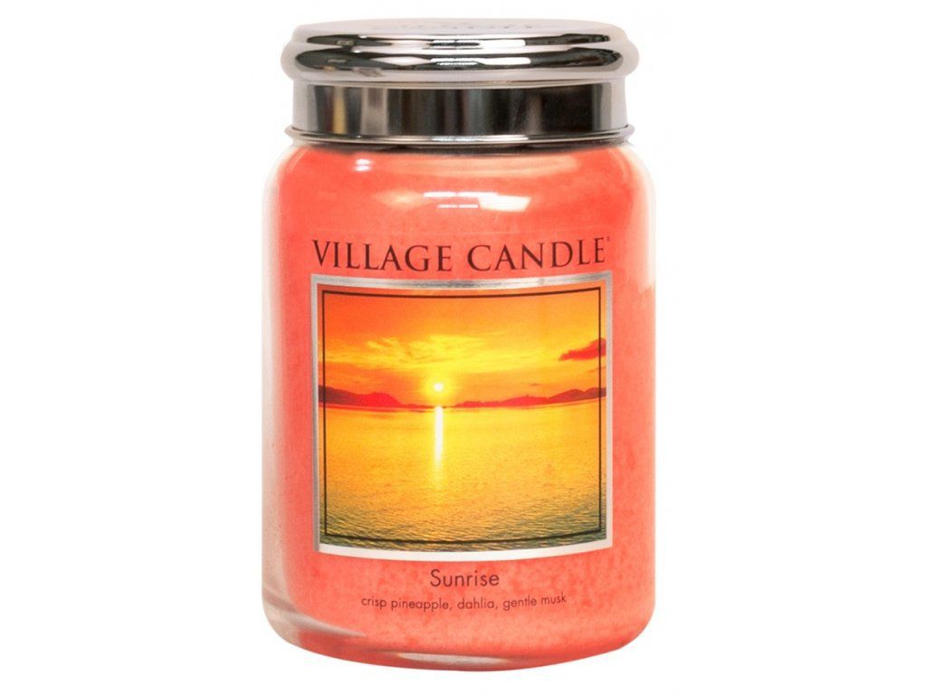 VILLAGE CANDLE VONNÁ SVÍČKA VÝCHOD SLUNCE - SUNRISE, 26OZ