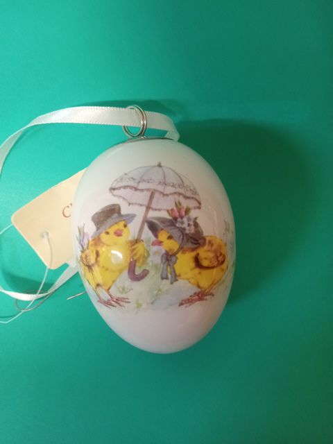 Clayre & Eef Velikonoční závěsné keramické vejce E