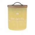 VONNÁ SVÍČKA VE SKLE CITRONOVÁ KŮRA & CITRUS 8,5 OZ