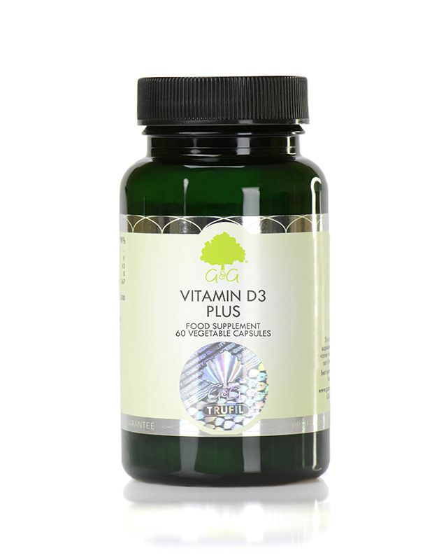 G&G Vitamins - VITAMIN D3 PLUS 60 cps