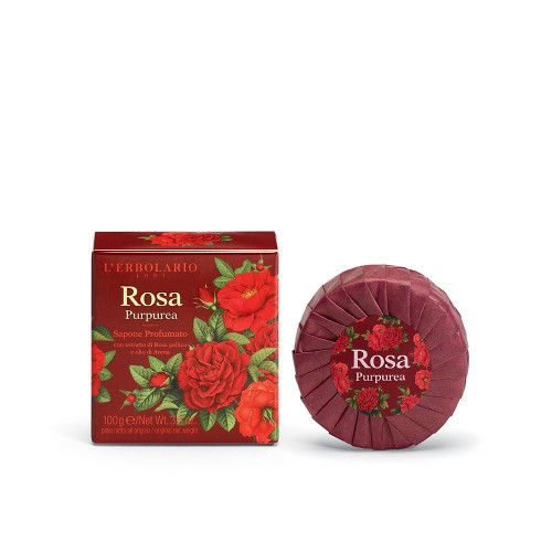 L´ERBOLARIO Rosa Purpurea Mýdlo 100g