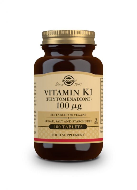 Solgar Vitamín K1 100 ug tbl. 100