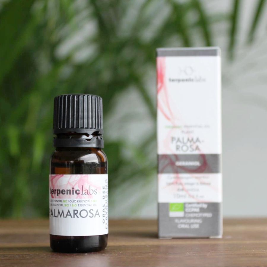 Terpenic Esenciální olej palmarosa BIO (vnější & vnitřní užití) 10ml