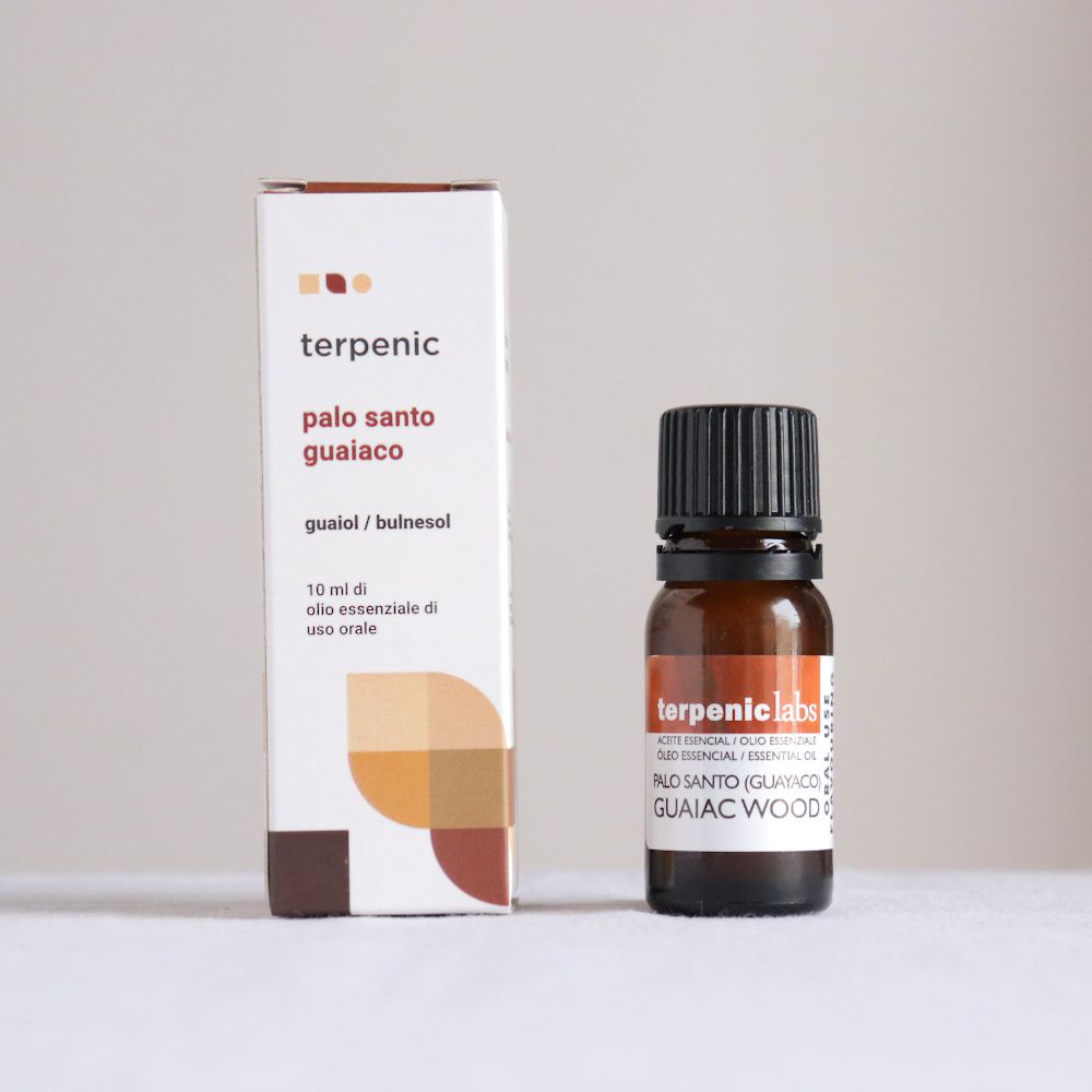 Terpenic Esenciální olej palo santo (guajakové dřevo, vnější & vnitřní 10ml užití)