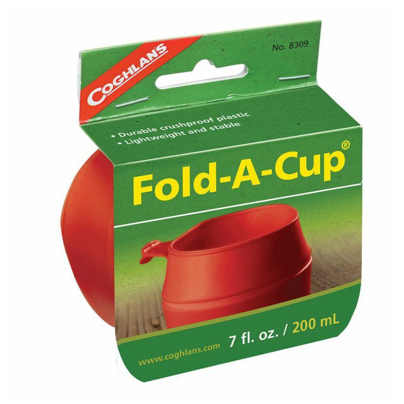 Coghlans Skládací hrnek Fold A Cup 200ml - red