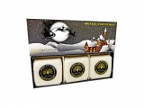 Sada tuhých mýdel Winter Village - Zimní vesnička, 3x100g