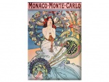 Magnet Mucha Monaco Monte Carlo 