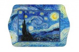 Mini podnos Van Gogh The Starry Night 14x21cm