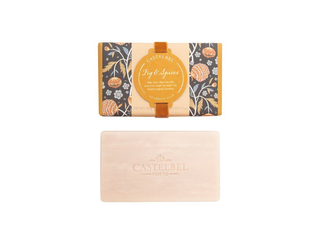 Castelbel Fig & Spices Tuhé mýdlo, 200 g