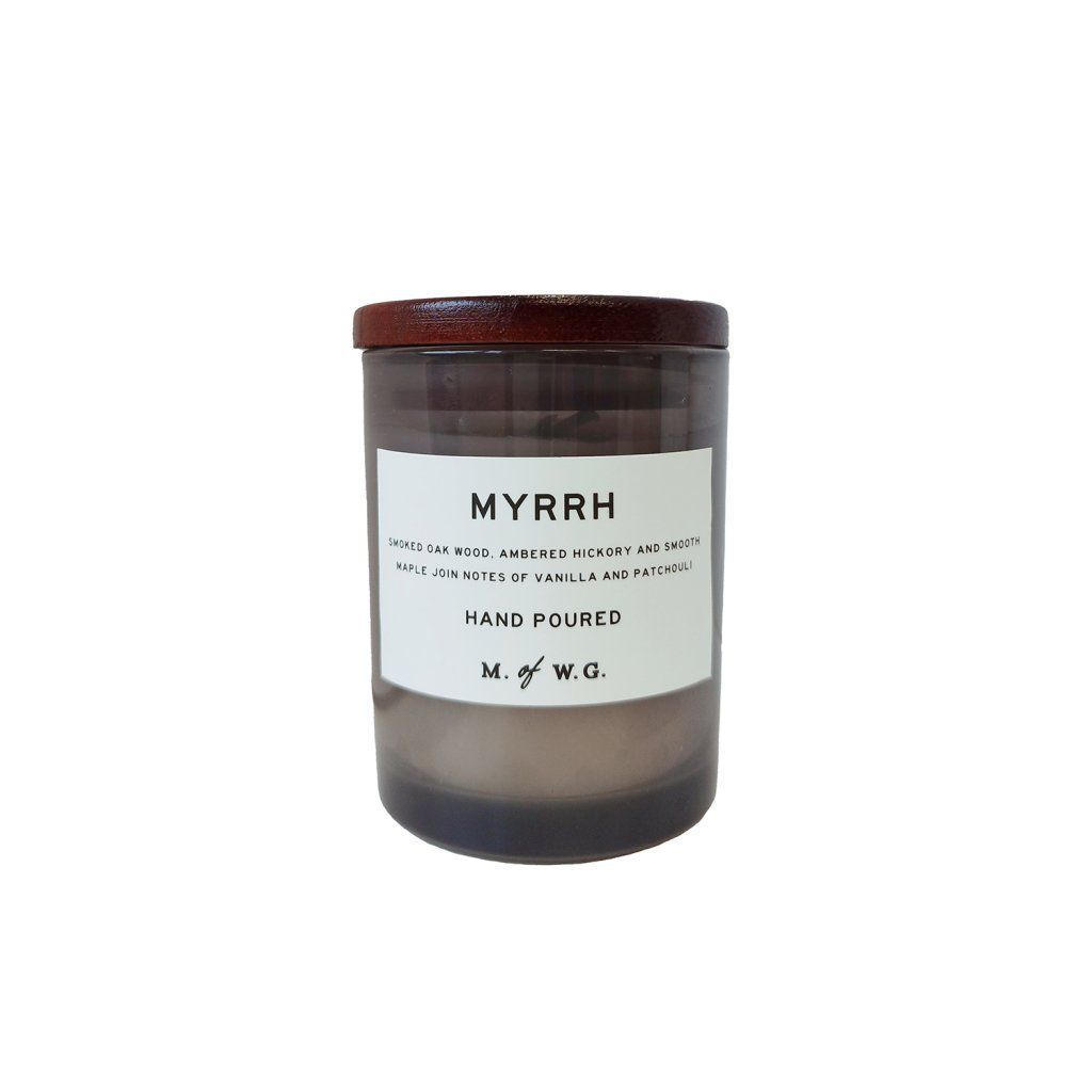DW HOME Myrrh Vonná svíčka ve skle, 108 g