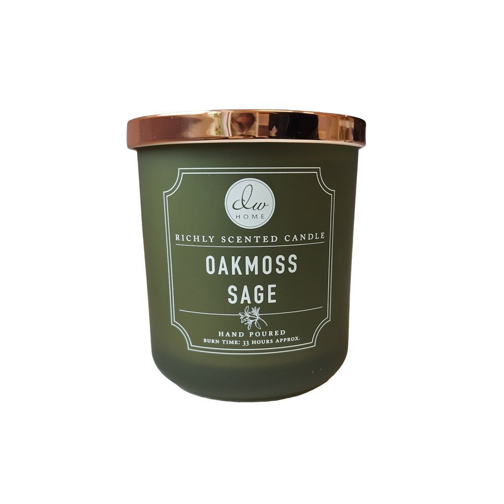 DW HOME Oakmoss Sage Vonná svíčka ve skle, 269 g