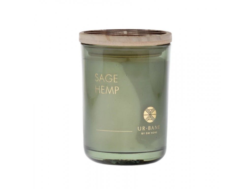 DW HOME Sage Hemp Vonná svíčka malá, 215 g