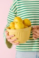 IB LAURSEN Keramická mísa na těsto Mynte Lemonade, 1,3L