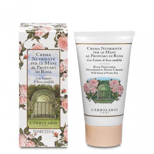 L´ERBOLARIO Rosa Vyživující krém na ruce 75 ml