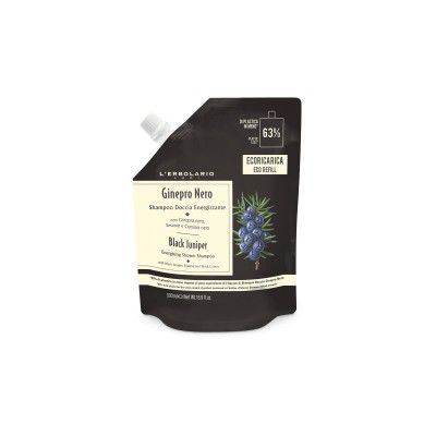 L´ERBOLARIO Pánský sprchový gel a šampon 2v1 Ginepro Nero - Černý jalovec Eko-náplň 500ml