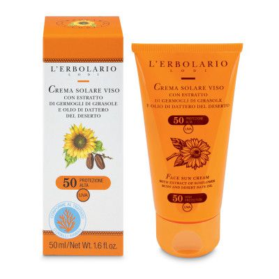 L´ERBOLARIO Slunce Ochranný krém na obličej SPF50