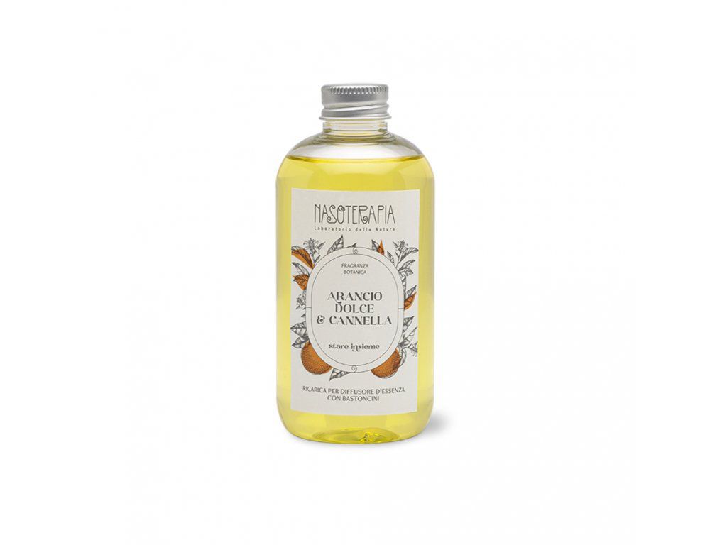 NASOTERAPIA NÁPLŇ DO AROMA DIFUZÉRU ARANCIO CANNELLA - POMERANČ SKOŘICE 250 ML