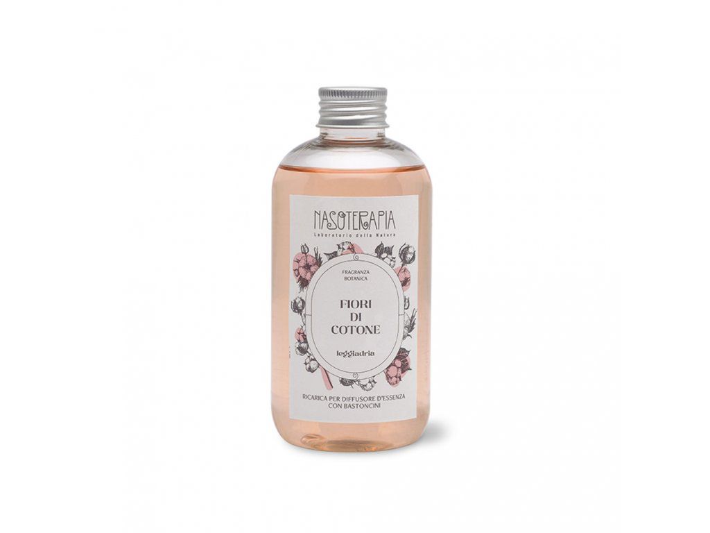 NASOTERAPIA NÁPLŇ DO AROMA DIFUZÉRU FIORI DI COTONE - KVĚTY BAVLNÍKU 250 ml
