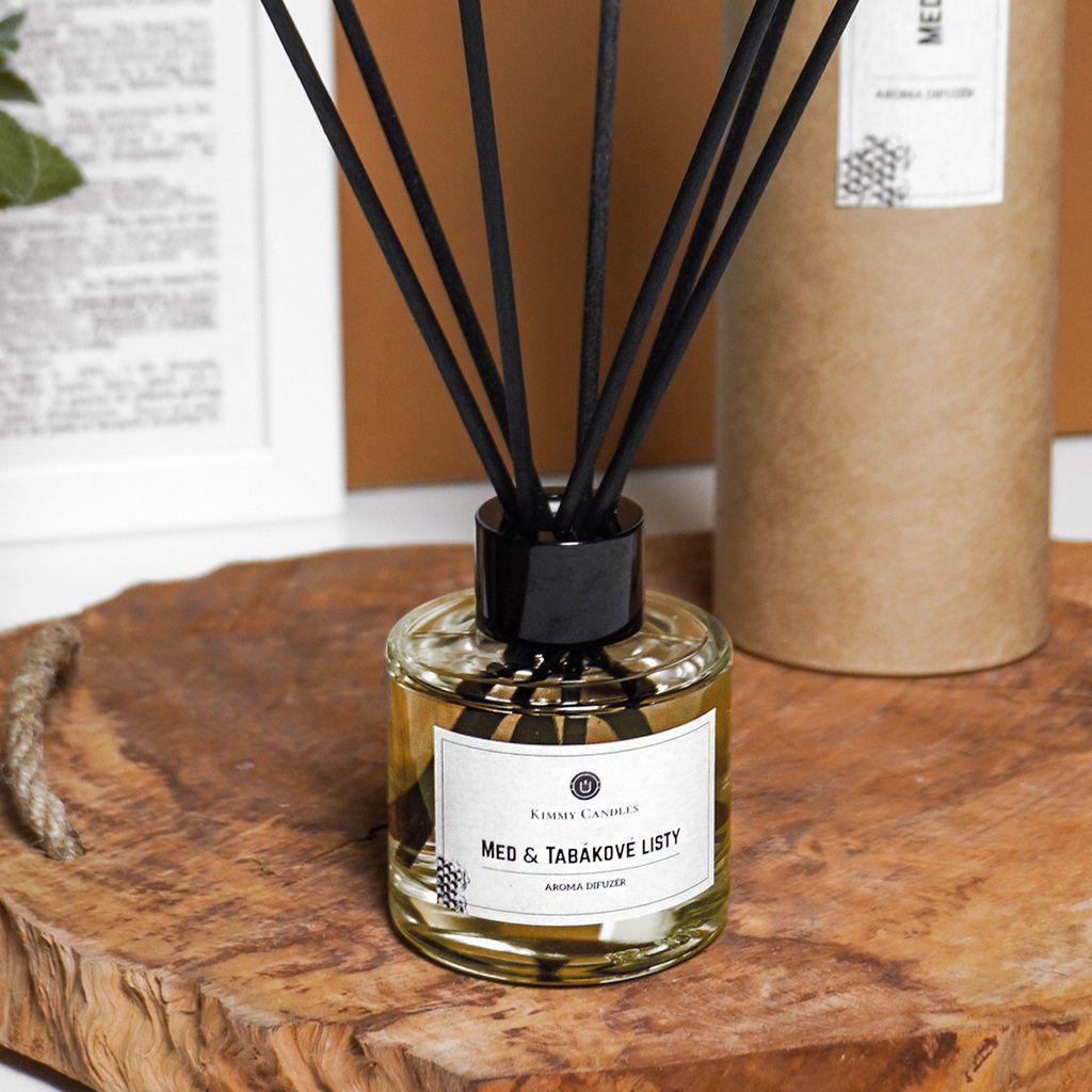 Kimmy Candles Aroma difuzér Tonka, Mandle & Vanilka 100 ml