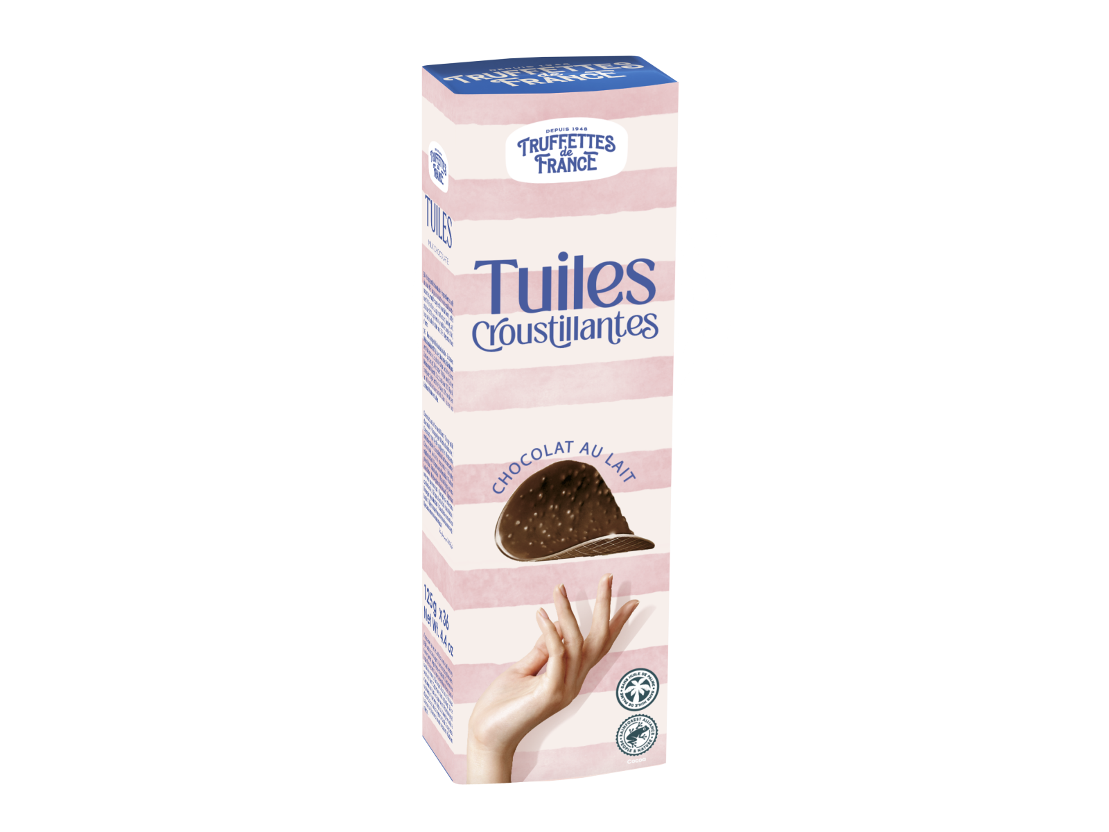 Chocmod chipsy mléčné 125g