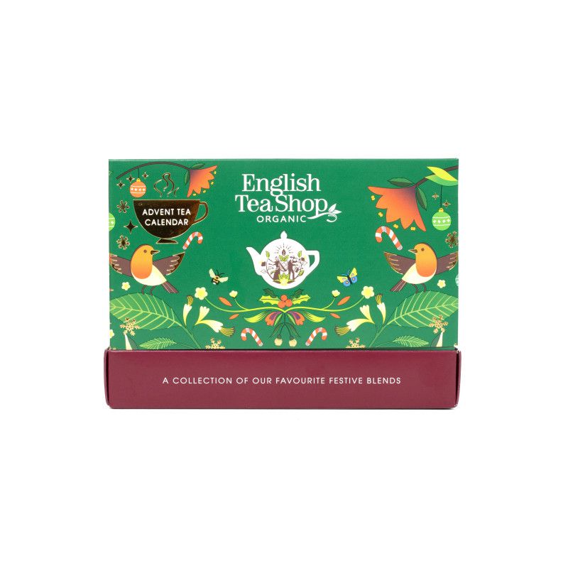 English Tea Shop, KOMPAKT, Advent kalendář zelený, 25 sáčků