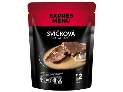 Expres Menu Svíčková na smetaně (2 porce ) 600g