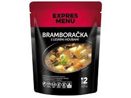 Expres Menu Polévka Bramboračka s lesními houbami (2 porce) 600g