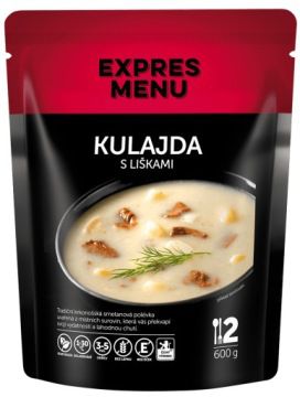 Expres Menu Polévka Kulajda s liškami (2 porce) 600g