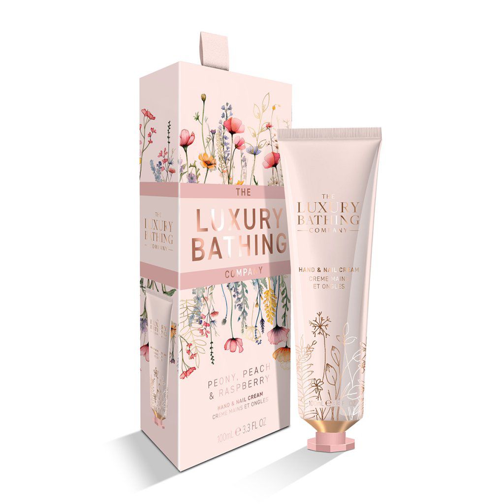 GRACE COLE Peony, Peach & Raspberry - krém na ruce, 100 ml