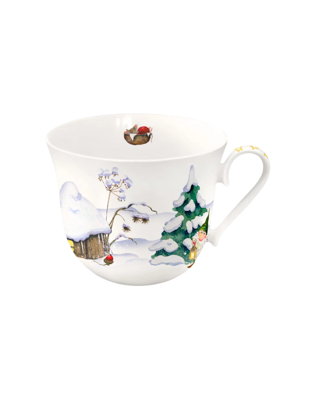 Grätz Verlag Porcelánový hrnek Vánoční skřítek; 0,4 l