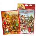 Nostalgie - adventní kalendář s mléčnou čokoládou 75g