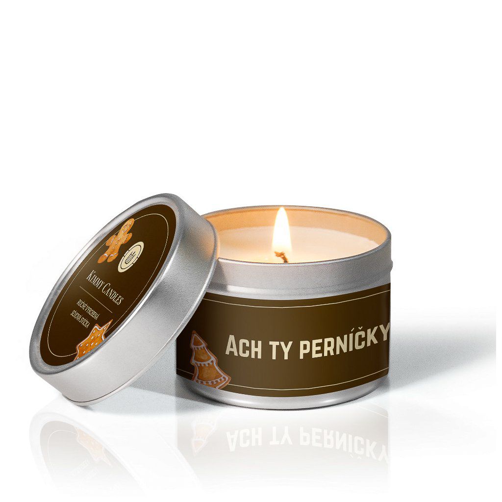 Kimmy Candles Malá sójová svíčka Ach ty perníčky ...100g
