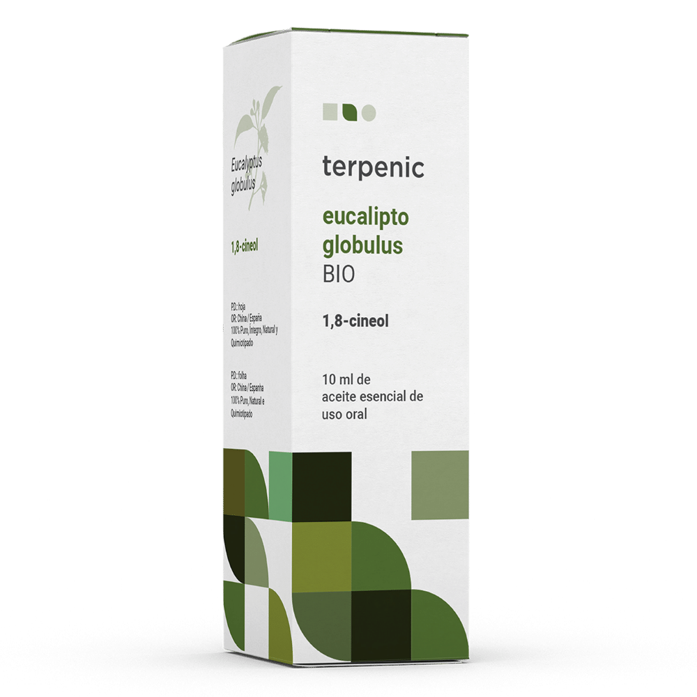 Terpenic Esenciální olej eukalyptus globulus BIO (vnější & vnitřní užití) 10ml Terpenic Esenciální olej eukalyptus globulus BIO (vnější & vnitřní užití) 10ml