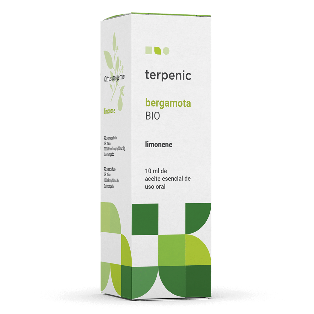Terpenic Esenciální olej bergamot BIO (vnitřní & vnější užití) 10ml Terpenic Esenciální olej bergamot BIO (vnitřní & vnější užití) 10ml