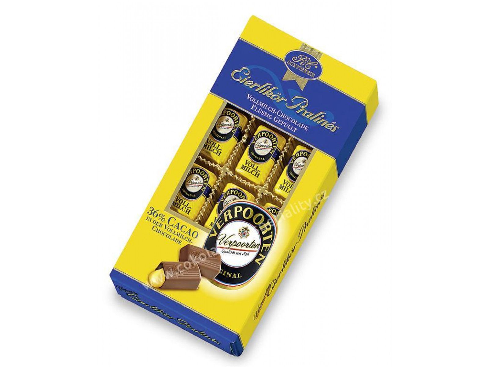 VERPOORTEN Mléčné pralinky s vaječným likérem 120g