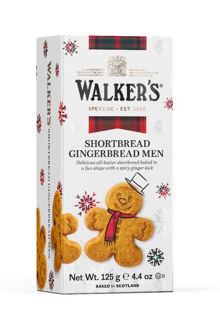 Walkers Walkers vánoční sušenky perníčky 125g Walkers Shortbread Ltd.