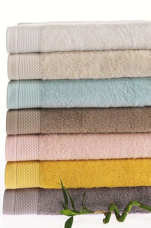 SOFT COTTON Bambusový ručník BAMBOO 50x100 cm - světle modrá SOFT COTTON Bambusový ručník BAMBOO 50x100 cm - světle modrá