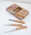 OPINEL set kuchyňských nožů Les Essentiels natural